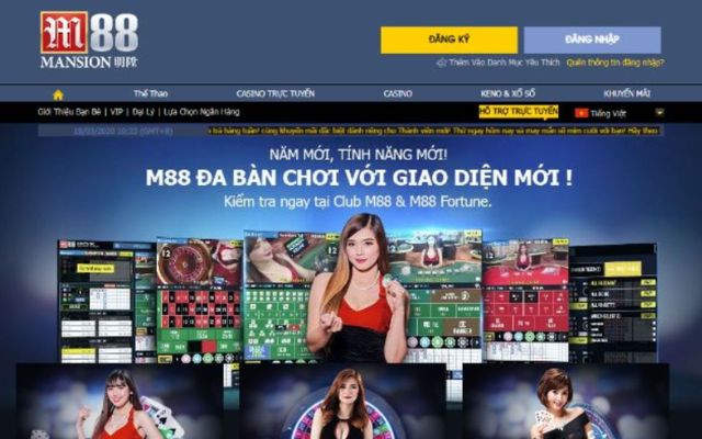 M88 | Khám Phá Từ A-Z Nhà Cái Đình Đám Trên Thị Trường 2 Giao diện của M88 chính là ưu điểm đầu tiên
