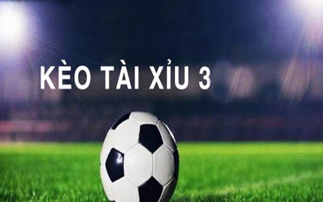 Tài Xỉu 3 Trái Là Gì? Những Điều Cần Biết Khi Chơi 1 Tài Xỉu là loại kèo dựa trên tổng số bàn thắng của cả trận đấu